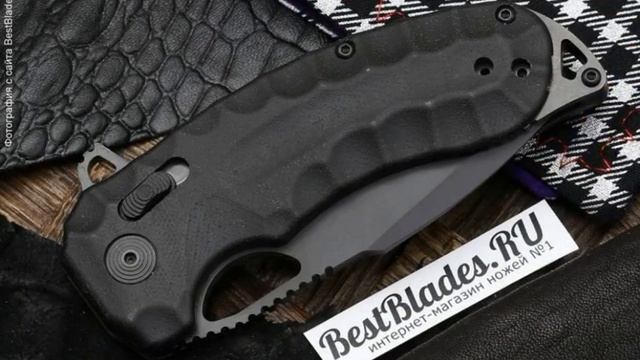 Складной нож SOG Kiku XR Blackout 12-27-02-57 смотреть онлайн