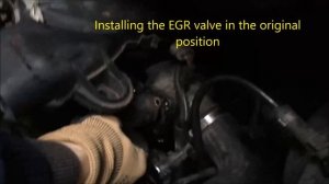 Renault trafic EGR valve. How remove, cleaning, turning 180 degrees