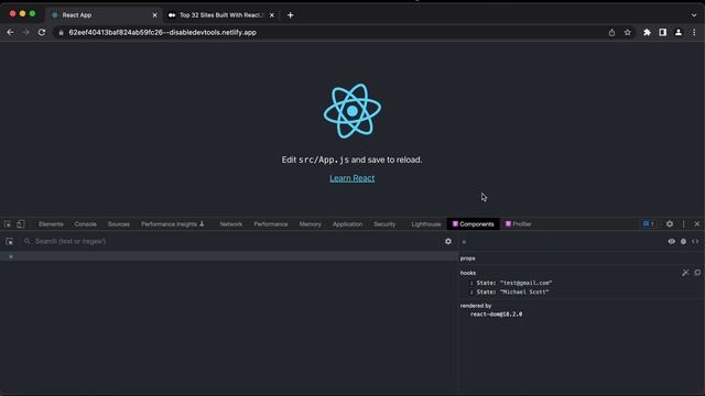 React | How to Disable devtools in Production смотреть онлайн