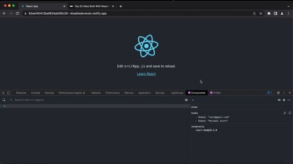 React | How to Disable devtools in Production