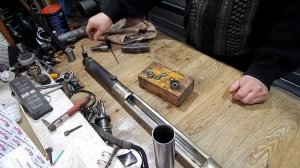 Audi 100 c4 ремонт рейки #2