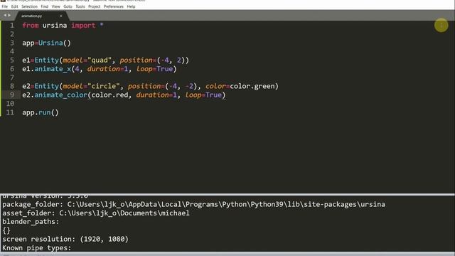 Ursina Engine – 3D Python Game Engine Tutorial: # 16, Animate to Move and Transform смотреть онлайн