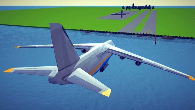 Airplane Crashes Into Forest After Emergency Landing | Besiege