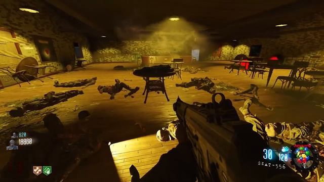 Feeding Frenzy Cafe - Insanely Fast Zombies! (Call of Duty Zombies Map) смотреть онлайн