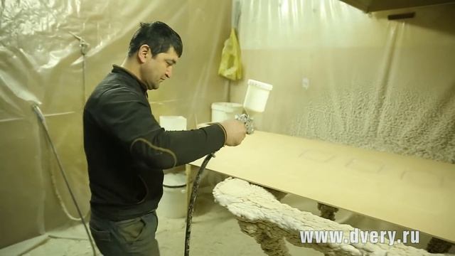 Подготовка МДФ панели на металлические двери Двери-Маркет смотреть онлайн