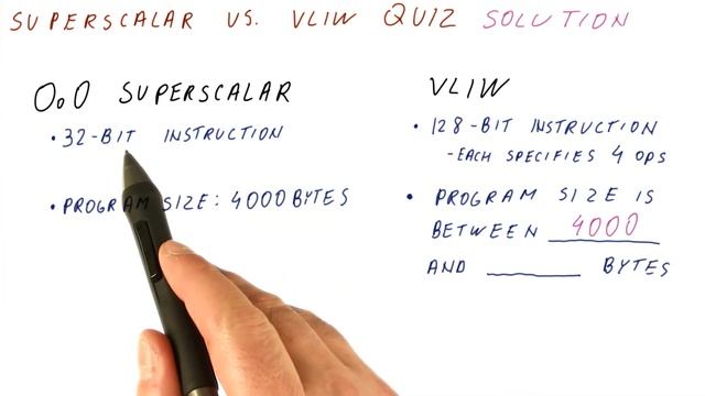 Superscalar vs VLIW Quiz Solution - Georgia Tech - HPCA: Part 3 смотреть онлайн