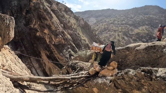 Migration Of The Nomadic Family In Iran. Nomadic Life