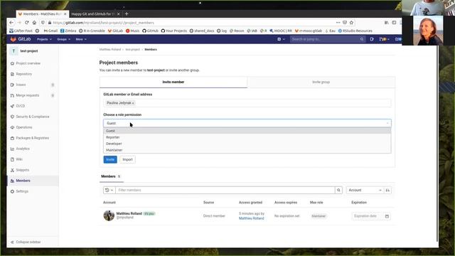 Collaborating on R code in Rstudio with Git - quick demo смотреть онлайн