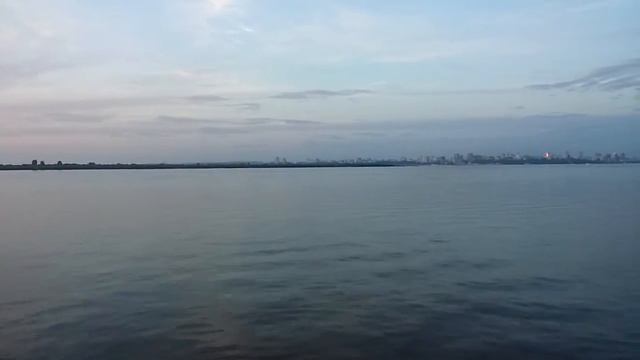 ЗАКАТ РЕКА АМУР ВИД НА ХАБАРОВСК смотреть онлайн