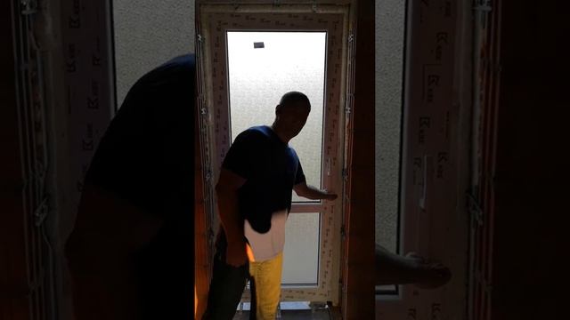Дверь в котельную. Монтаж в зону утепления смотреть онлайн