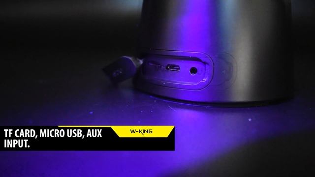 PARLANTE BLUETOOTH W-KING T3 NEGRA смотреть онлайн