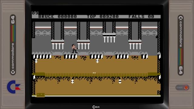 Bruce Lee: Return of Fury (C64) - Game Preview смотреть онлайн
