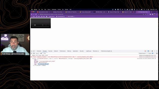 Stream Drops - Creating Private Channels for Authorized Playback with Amazon IVS смотреть онлайн
