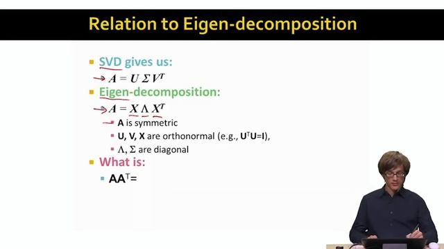 Lecture 50 — SVD Example and Conclusion _ Stanford University смотреть онлайн
