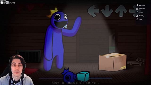 НОВЫЕ РАДУЖНЫЕ ДРУЗЬЯ - ПЕСНЯ СИНЕГО ! - Friday Night Funkin' VS Blue V1 - Rainbow Friends смотреть онлайн