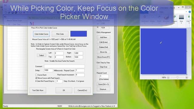 Auto Click By Color