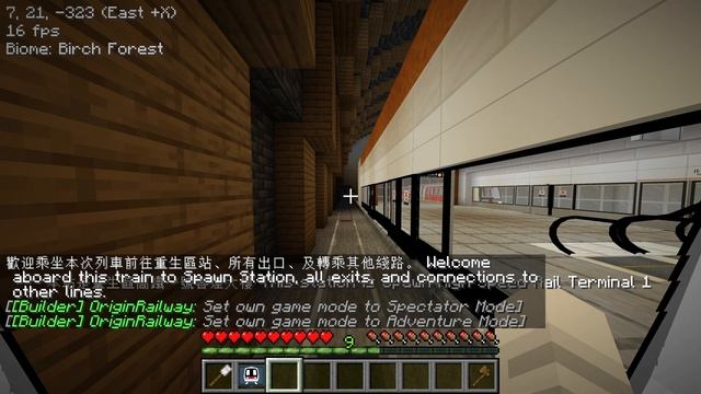 Can a Railway Network Turn Into A RACING GAME? - Minecraft Transit Railway Let's Play S3E7 смотреть онлайн