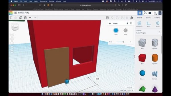 Tinkering with Tinkercad