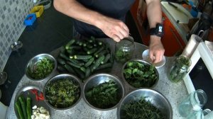 ОГУРЦЫ на Зиму как БОЧКОВЫЕ! Консервирование Огурцов ХОЛОДНЫМ СПОСОБОМ. Выпуск №73