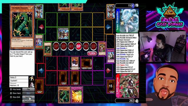 Yu-Gi-Oh! Goat Format Championship 15 - Chaos Turbo Mirror LRG Sigma VS Ivan Rossitto #goatformat смотреть онлайн
