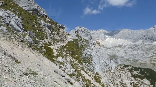 Zugspitze - Wanderung zum höchsten Berg Deutschlands über das Gatterl (Top of Germany) смотреть онлайн