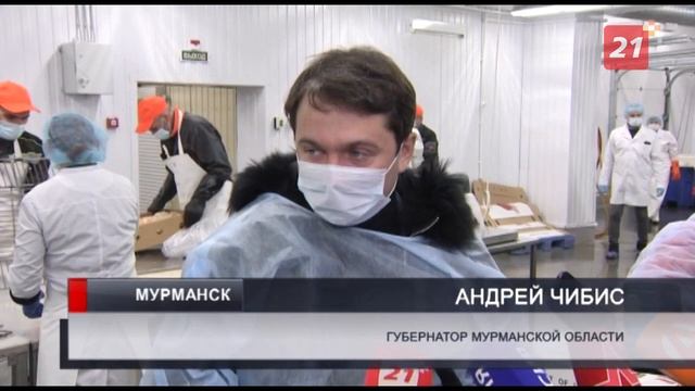 В Мурманске открылся цех по переработке свежевыловленного камчатского краба смотреть онлайн