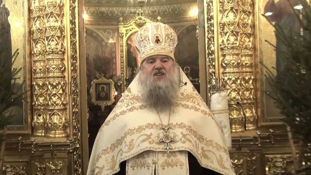 06.01.2016 Всенощное бдение. Рождество Господа и Спаса нашего Иисуса Христа смотреть онлайн