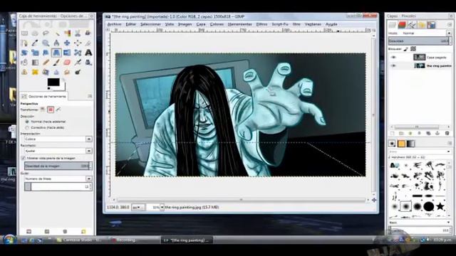 Gimp tutorial 3D pop effect foto 3d смотреть онлайн