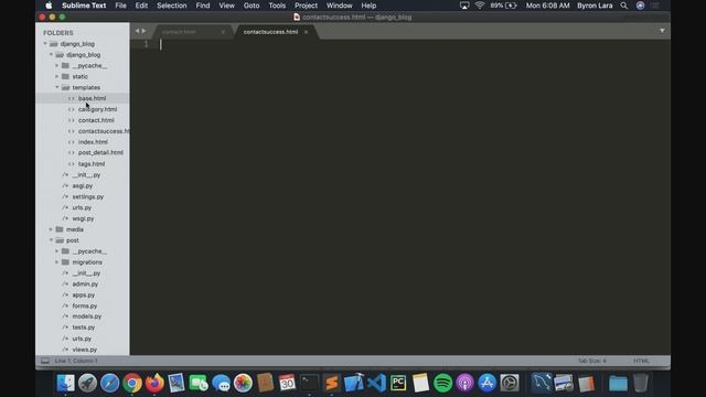 Django 3.0 Tutorial articles / news website | Forms смотреть онлайн