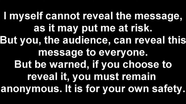 Possibly The Most Important Subliminal Message Ever Released? смотреть онлайн