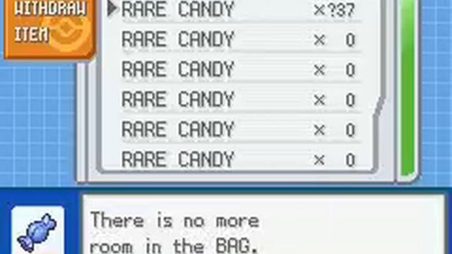 how to get unlimited rare candy on pokemon leaf green/ fire red. смотреть онлайн