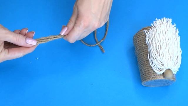 ГНОМ із ДЖУТУ своїми руками / Simple Christmas idea смотреть онлайн