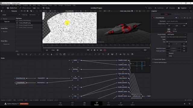 Import 3D Object with TEXTURES in Davinci Resolve 17 смотреть онлайн