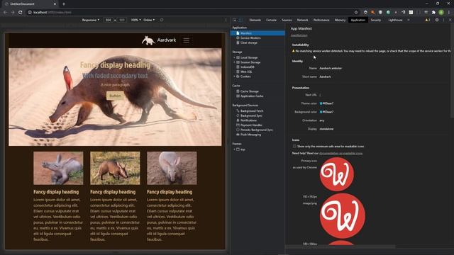 Converting a website into a PWA part 1 смотреть онлайн