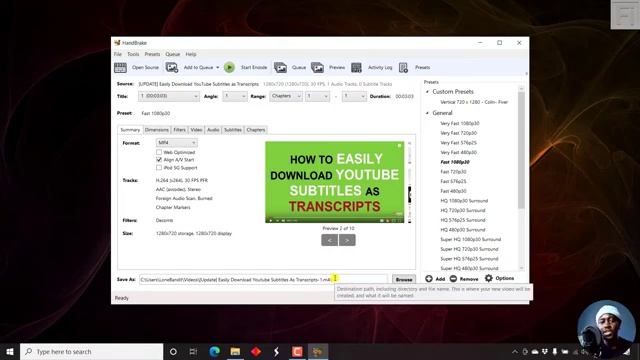 How to Change the M4V Container to Mp4 Container in Handbrake (Save Time) смотреть онлайн