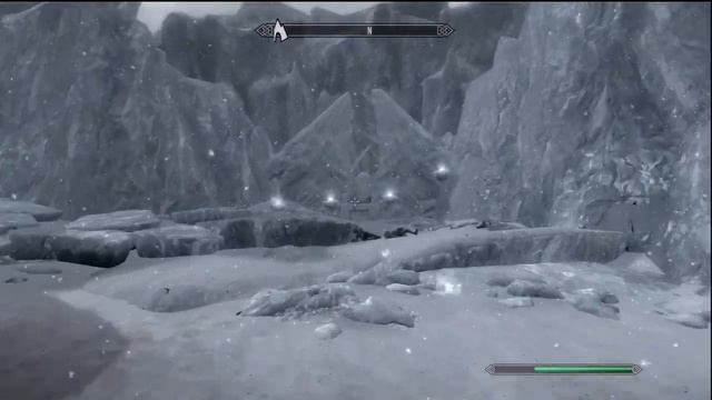 Skyrim Dragonborn DLC - The Ghost Of Karstaag Easter Egg смотреть онлайн