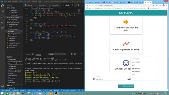Using Puppeteer to Scrape Google Jobs смотреть онлайн