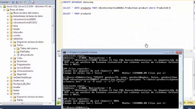 Bcp02 Bulk insert смотреть онлайн