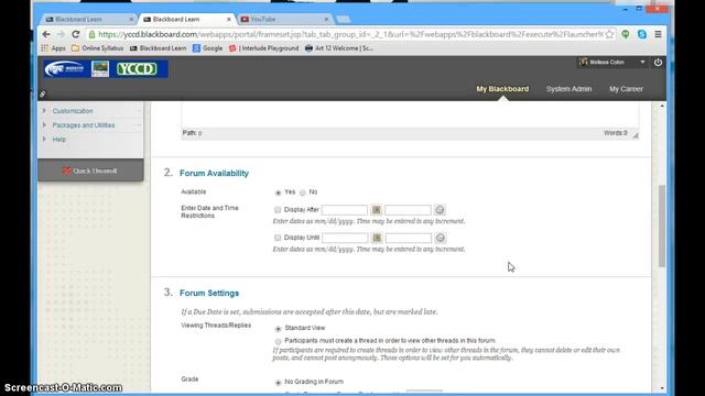 Creating Two Forums смотреть онлайн