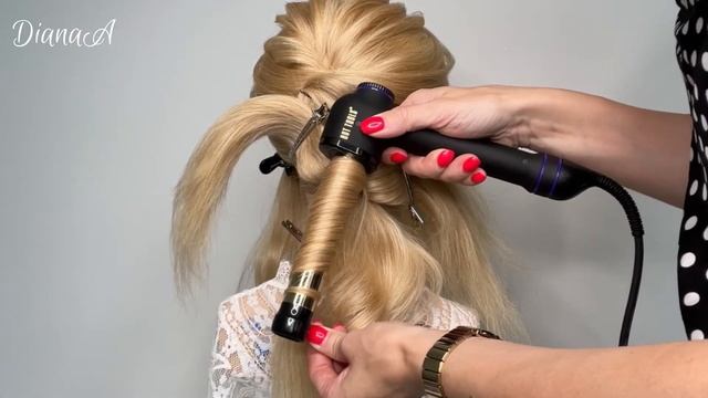 BRIDAL HAIRSTYLE // WEDDING HAIR // СВАДЕБНАЯ ПРИЧЕСКА // DianaA смотреть онлайн