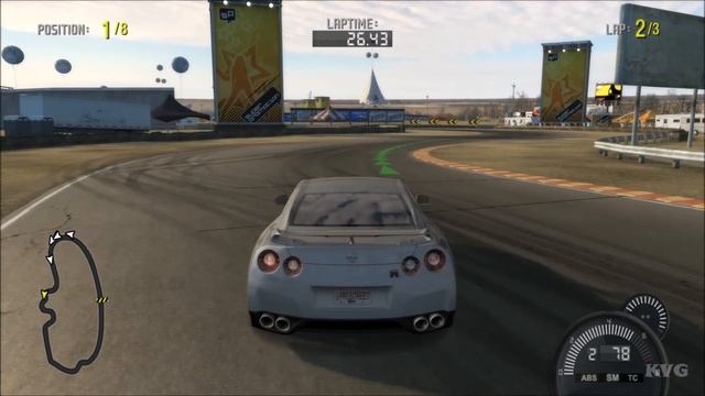 Need For Speed: ProStreet - Nissan GT-R (R35) - Test Drive Gameplay (HD) [1080p60FPS] смотреть онлайн