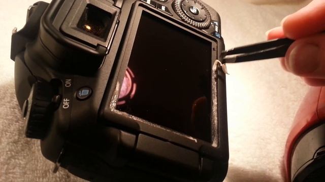 how to replace canon 60d back glass LCD screen cover смотреть онлайн