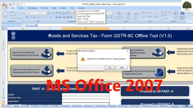 Compile error in hidden module signing module in excel смотреть онлайн
