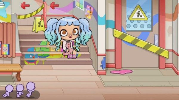 UPDATE at school. Second floor - Avatar World / Pazu