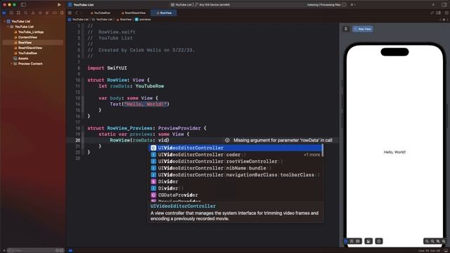 How to Make Custom List Rows in SwiftUI – Step by Step for Beginners (2023) смотреть онлайн