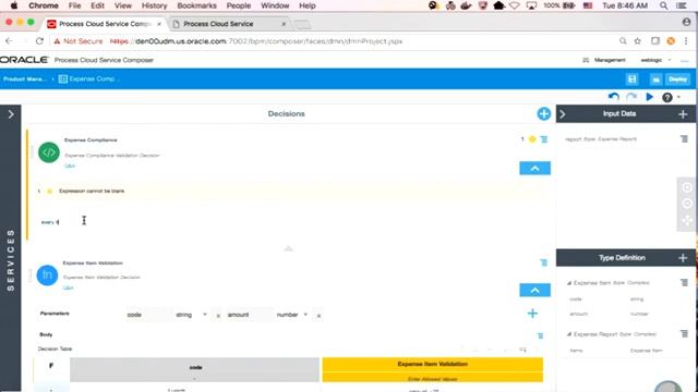 Oracle Process Cloud Service - DMN (Decision Model and Notation) - demo смотреть онлайн