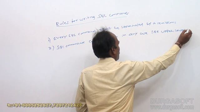 Oracle || Rules for writing SQL Commands by Siva смотреть онлайн