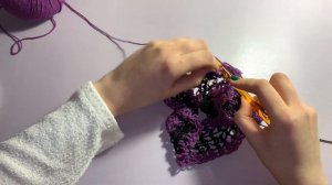 вяжем "рваный" топ крючком//туториал