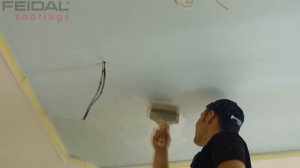 Как легко украсить потолок декоративной штукатуркой!