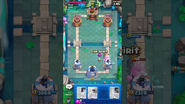 Clash Royale ~ Valkyrie Evolution Draft Gameplay смотреть онлайн